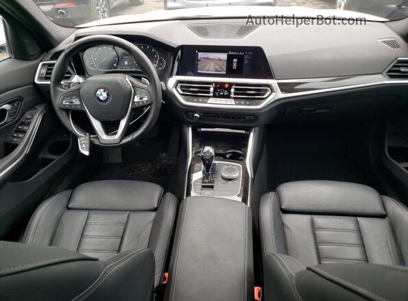 3MW5R7J09M8B66030 2021 BMW 3 SERIES White Dashboard view