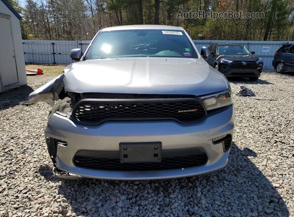 1C4RDJDG5MC547326 2021 DODGE DURANGO Silver Widok z przodu