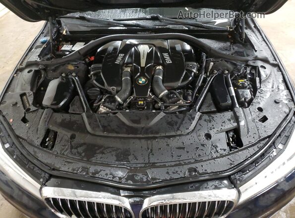 WBA7F2C53JG423788 2018 BMW 7 SERIES Blue 