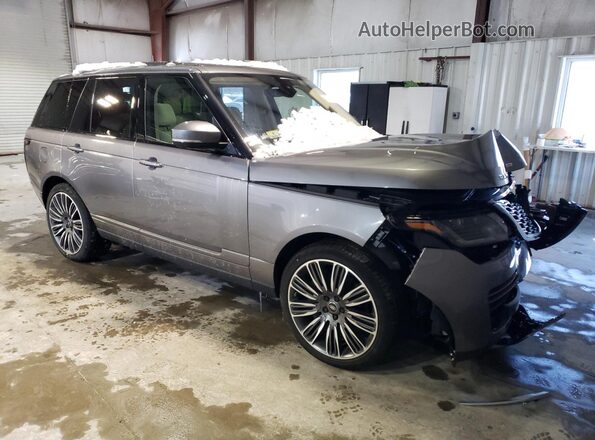 SALGS2RU6LA580713 2020 LAND ROVER RANGE Gray Przód prawy