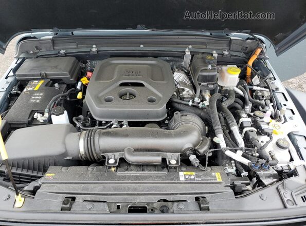 1C4RJXN62RW141494 2024 JEEP WRANGLER Gray უკანა სალონის ხედი