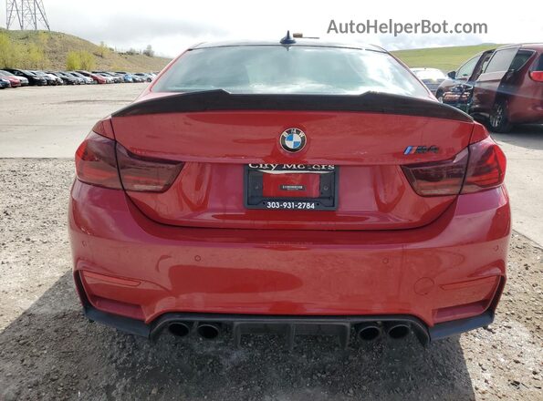 WBS4Y9C0XLFJ77823 2020 BMW M4 Red 