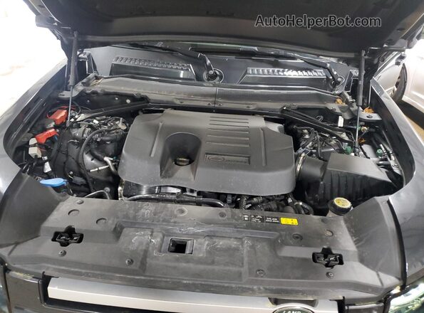 SALEJFEU0R2320348 2024 LAND ROVER DEFENDER Gray Vista del compartimento del motor