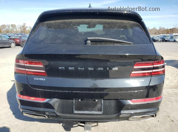 KMUHCESCXRU168293 2024 GENESIS GV80 Black Հետևի տեսք