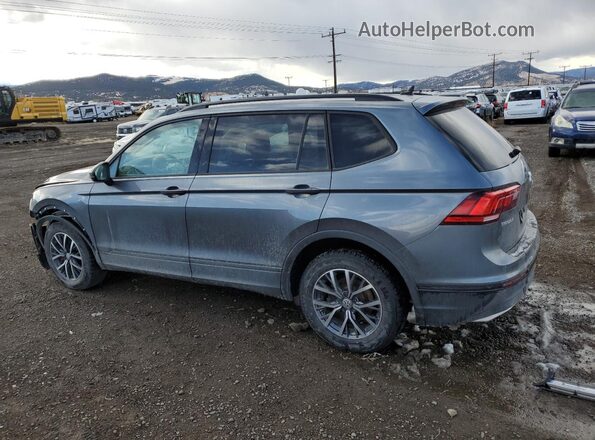 3VV0B7AX7MM021155 2021 VOLKSWAGEN TIGUAN Серый Задняя левая четверть