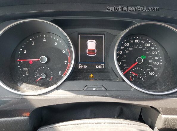 3VV1B7AX8LM122868 2020 VOLKSWAGEN TIGUAN Угольный Вид щитка приборов