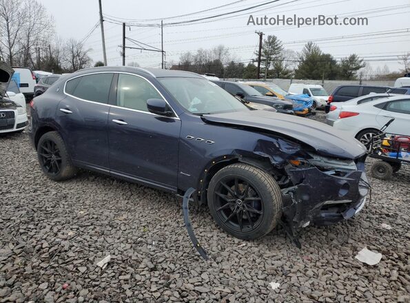 ZN661XUL9LX342335 2020 MASERATI LEVANTE Синий Передняя правая четверть