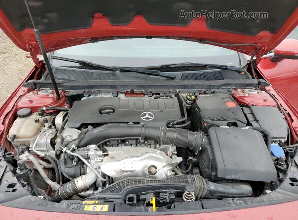 W1K5J4GB3MN176878 2021 MERCEDES-BENZ CLA-CLASS Красный 
