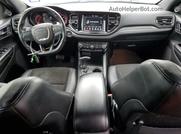 1C4RDHDG8MC626854 2021 DODGE DURANGO Серебряный Вид панели приборов