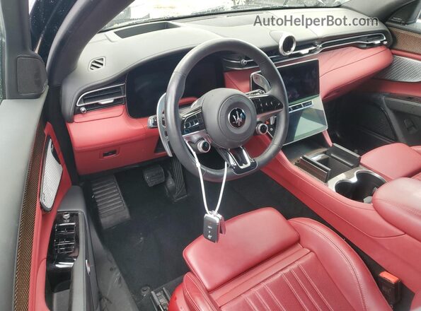 ZN682AVM7P7434172 2023 MASERATI GRECALE Black Widok deski rozdzielczej