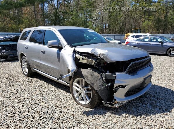 1C4RDJDG5MC547326 2021 DODGE DURANGO Silver Przód prawy