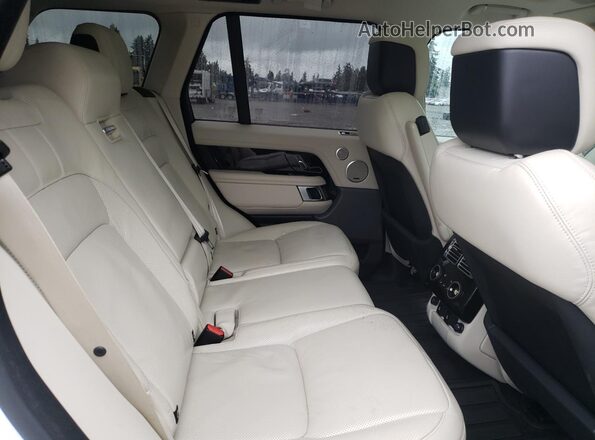 SALGS4RY1LA581203 2020 LAND ROVER RANGE White Սալոնի հետևի տեսք