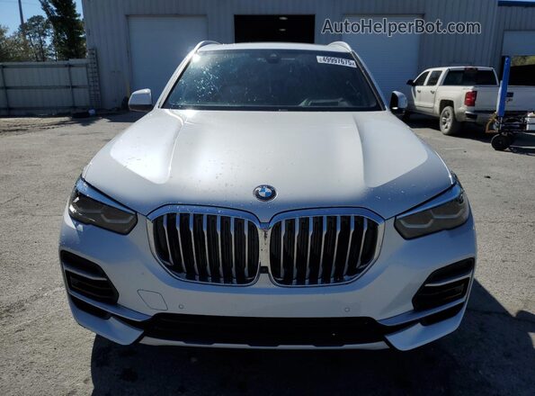 5UXCR6C07P9N71121 2023 BMW X5 White წინა ხედი