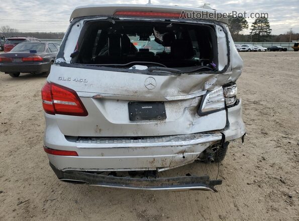 4JGDF6EE9HA860276 2017 MERCEDES-BENZ GLS Silver Вид ззаду
