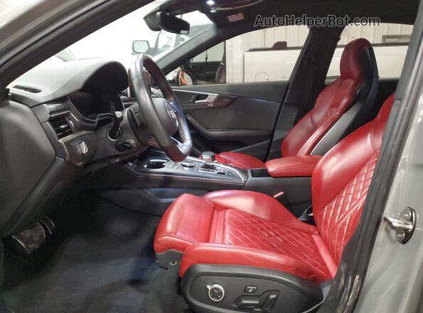 WAUB4AF46KA115225 2019 AUDI S4 Gray Vista interior delantera