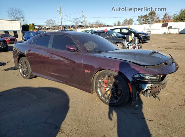 2C3CDXGJ3MH569066 2021 DODGE CHARGER Purple Front right