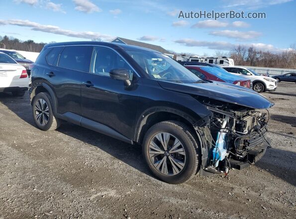 JN8AT3BB7MW217483 2021 NISSAN ROGUE Black Առջևի աջ