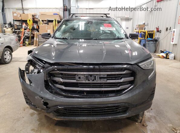 3GKALTEV9LL205961 2020 GMC TERRAIN Black წინა ხედი