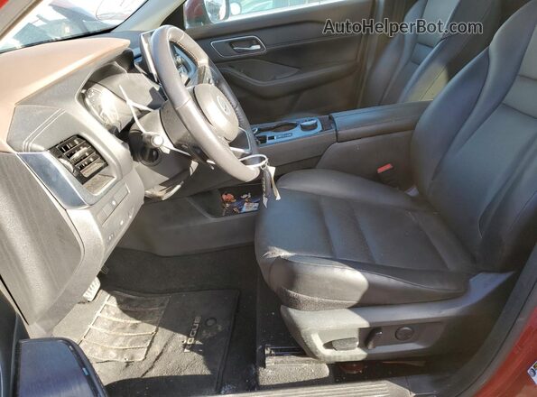 5N1AT3BB0MC724380 2021 NISSAN ROGUE Red Սալոնի դիմացի տեսք