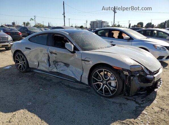 WP0AA2Y16PSA13881 2023 PORSCHE TAYCAN Gray 