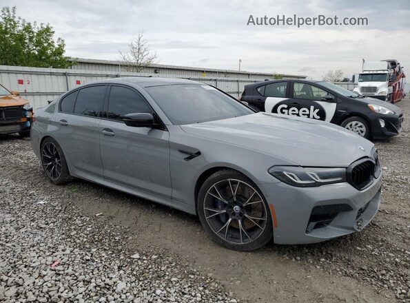 WBS83CH04MCH42448 2021 BMW M5 Gray 