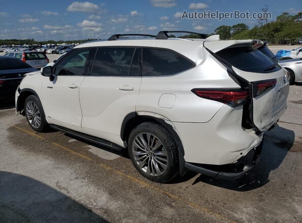 5TDEBRCH9LS012347 2020 TOYOTA HIGHLANDER HYBRID White 