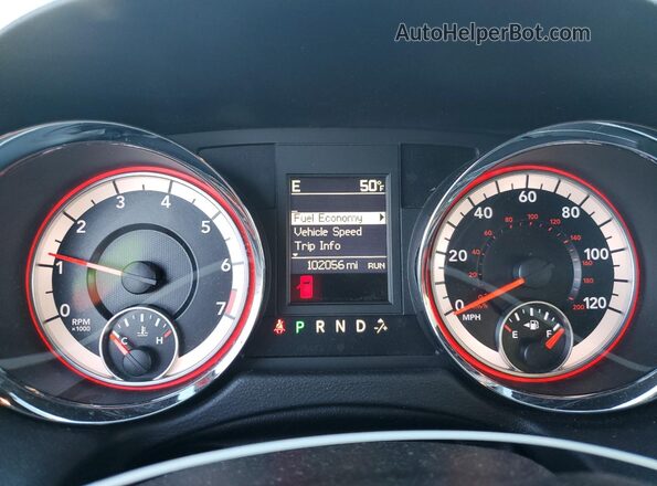 2C4RDGCG1KR707730 2019 DODGE GRAND Silver Vista del cuadro de instrumentos