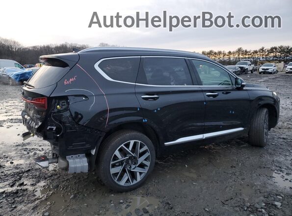 5NMS5DAL8PH641577 2023 HYUNDAI SANTA FE CALLIGRAPHY Black Задня права чверть