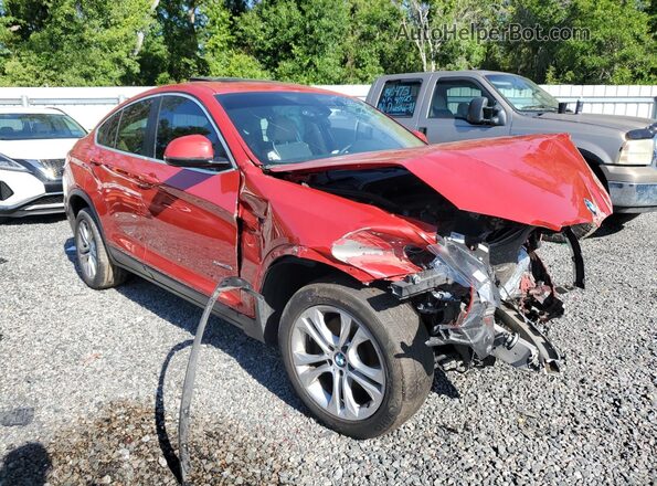 5UXXW3C34H0T79096 2017 BMW X4 Красный 