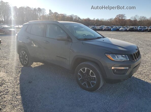 3C4NJDAB6KT792669 2019 JEEP COMPASS Gray Передня права чверть