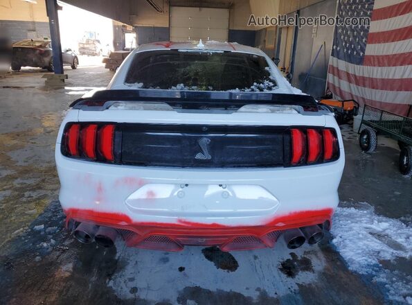 1FA6P8SJ7L5503032 2020 FORD MUSTANG White Հետևի տեսք