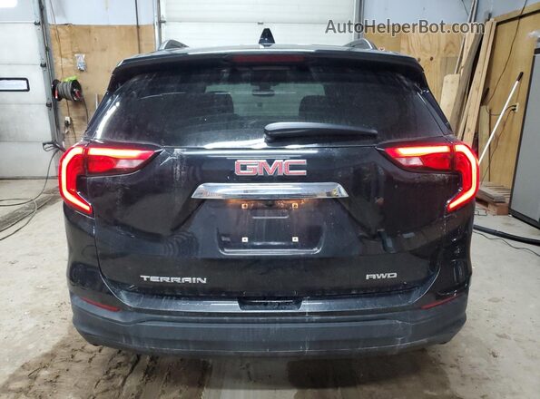 3GKALTEV1LL125666 2020 GMC TERRAIN Black Rear view