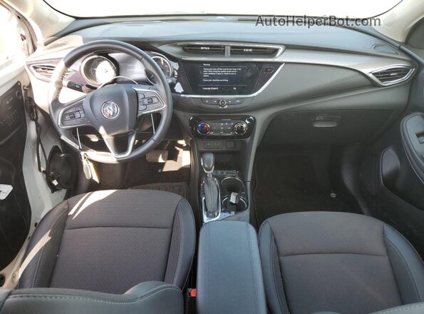 KL4MMCSLXPB017900 2023 BUICK ENCORE White Dashboard view