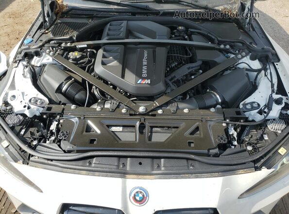 WBS33BA03NCK92918 2022 BMW M4 White Rear interior view