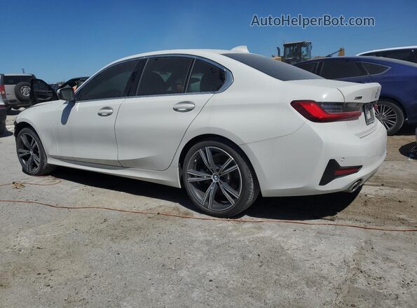 3MW5R7J04M8B98304 2021 BMW 3 SERIES White Հետևի ձախ