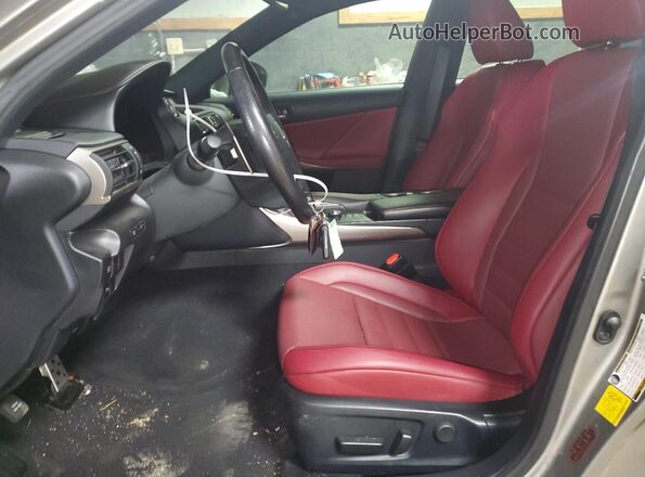 JTHG81F28L5041309 2020 LEXUS IS Silver წინა სალონის ხედი