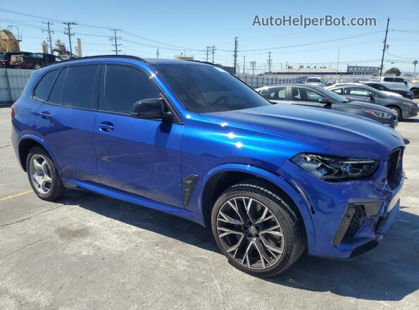 5YMJU0C05N9M64142 2022 BMW X5 Blue 