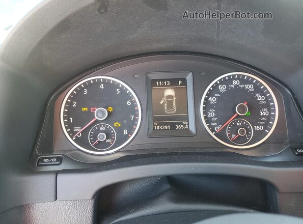 WVGAV7AX3HK047349 2017 VOLKSWAGEN TIGUAN Синий 