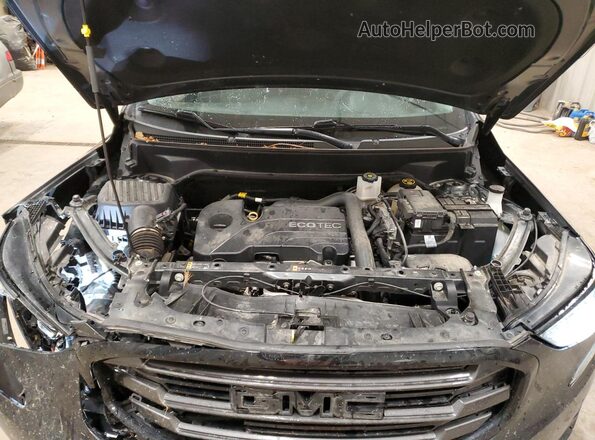 3GKALTEV9LL205961 2020 GMC TERRAIN Black უკანა სალონის ხედი