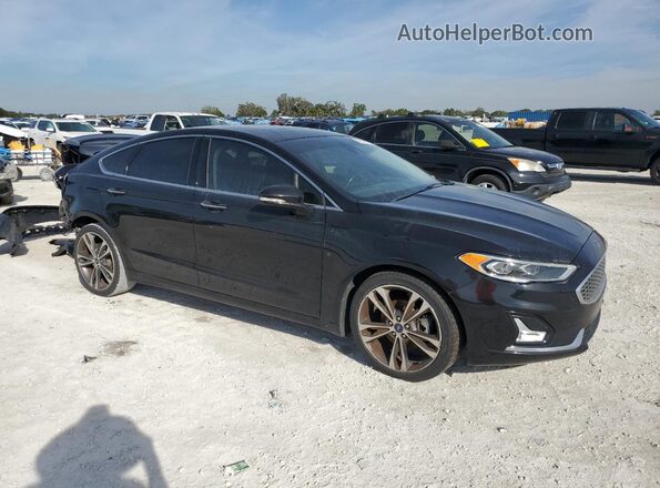 3FA6P0D93LR193785 2020 FORD FUSION Black Առջևի աջ
