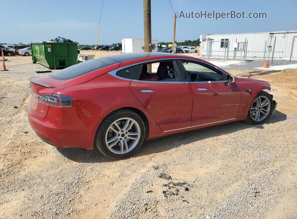 5YJSA1E26HF217085 2017 TESLA MODEL Красный 