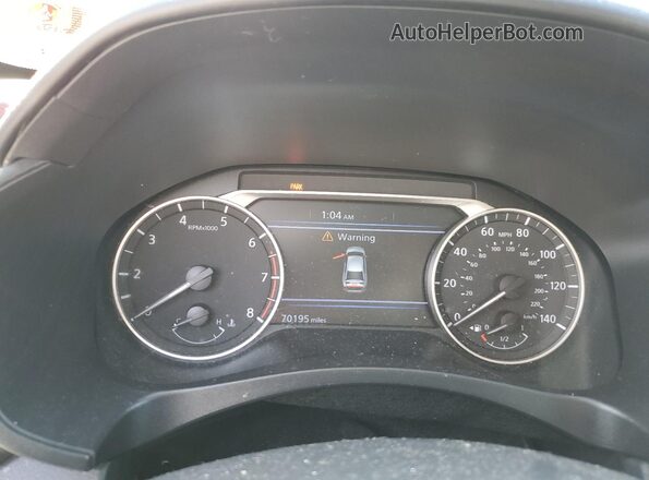 1N4BL4FW0KC131875 2019 NISSAN ALTIMA Gray ხელსაწყოთა პანელის ხედი