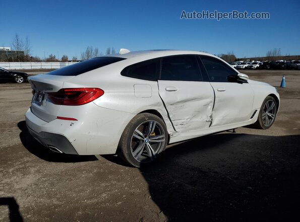 WBAJV6C57KBK08297 2019 BMW 6 SERIES White Задня права чверть