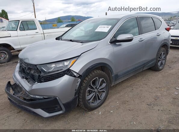 7FARW2H53ME025181 2021 HONDA CR-V Silver Передня ліва чверть