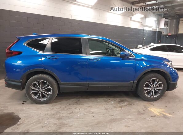7FARW2H58ME020879 2021 HONDA CR-V Blue Vista interior trasera