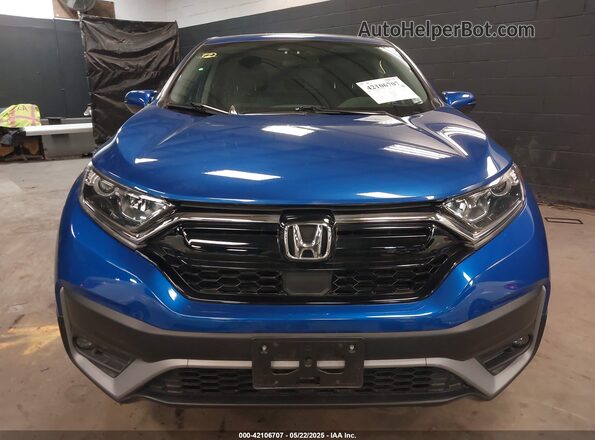 7FARW2H58ME020879 2021 HONDA CR-V Blue Vista del cuadro de instrumentos