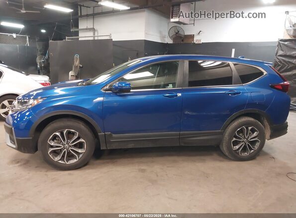 7FARW2H58ME020879 2021 HONDA CR-V Blue Vista frontal