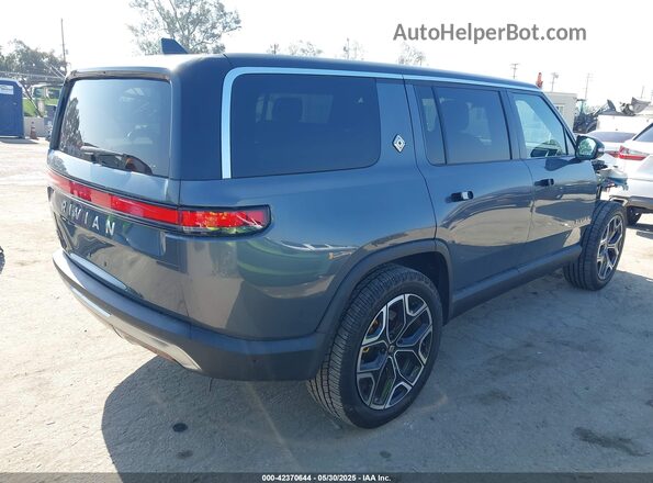 7PDSGABL3NN002278 2022 RIVIAN R1S Серый Задняя правая четверть