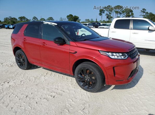 SALCT2FX7MH902780 2021 LAND ROVER DISCOVERY Red Front right