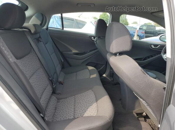 KMHC65LD6KU155215 2019 HYUNDAI IONIQ Серебряный Вид задних сидений